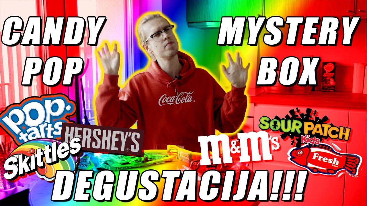 CANDYPOP MYSTERY BOX DEGUSTACIJA! 🍬
