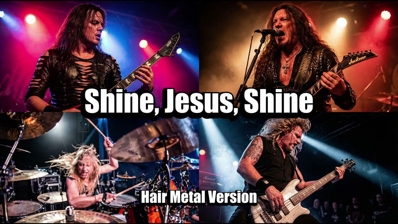 Shine Jesus Shine | Hair Metal Version