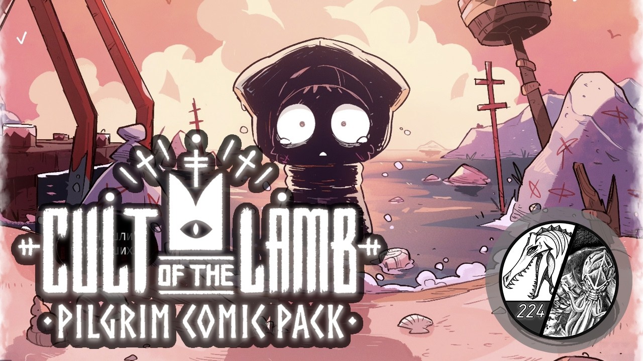 Озвучка [Cult of the Lamb] Чтение комикса о том как попадают в культ (Pilgrim)