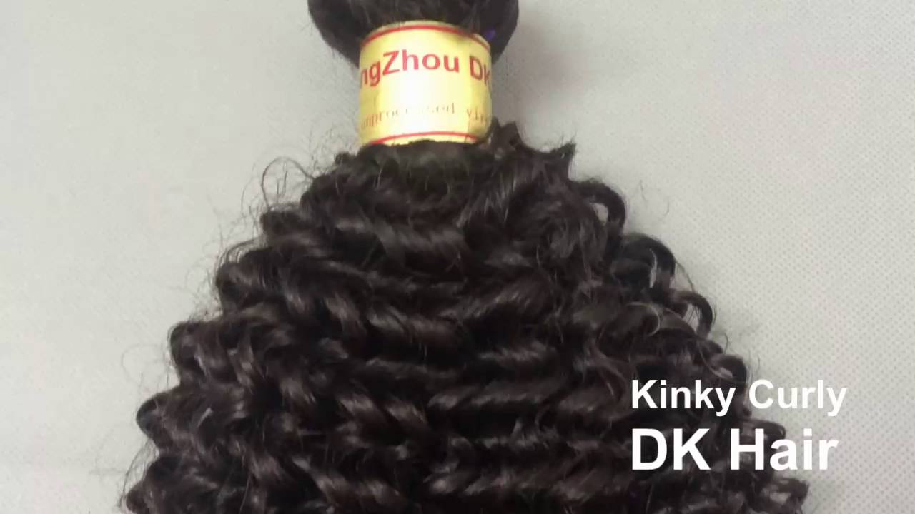 www.dkvirginhair.com | 100% unprocessed human virgin hair brazilian afro kinky curly virgin hair