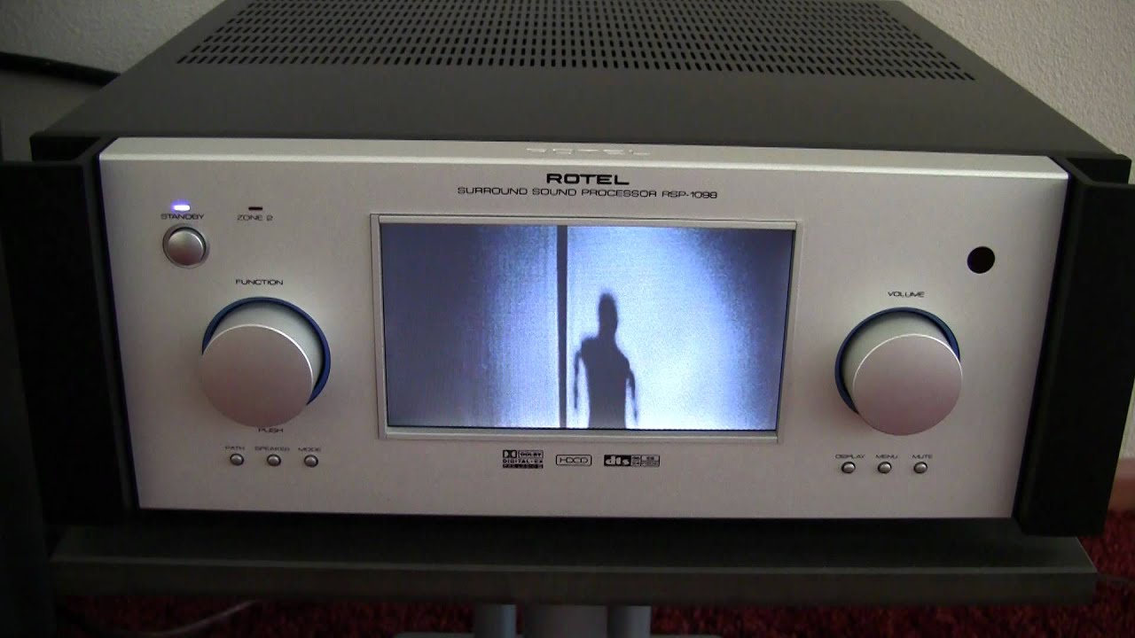 Rotel RSP-1098 Display Part 2