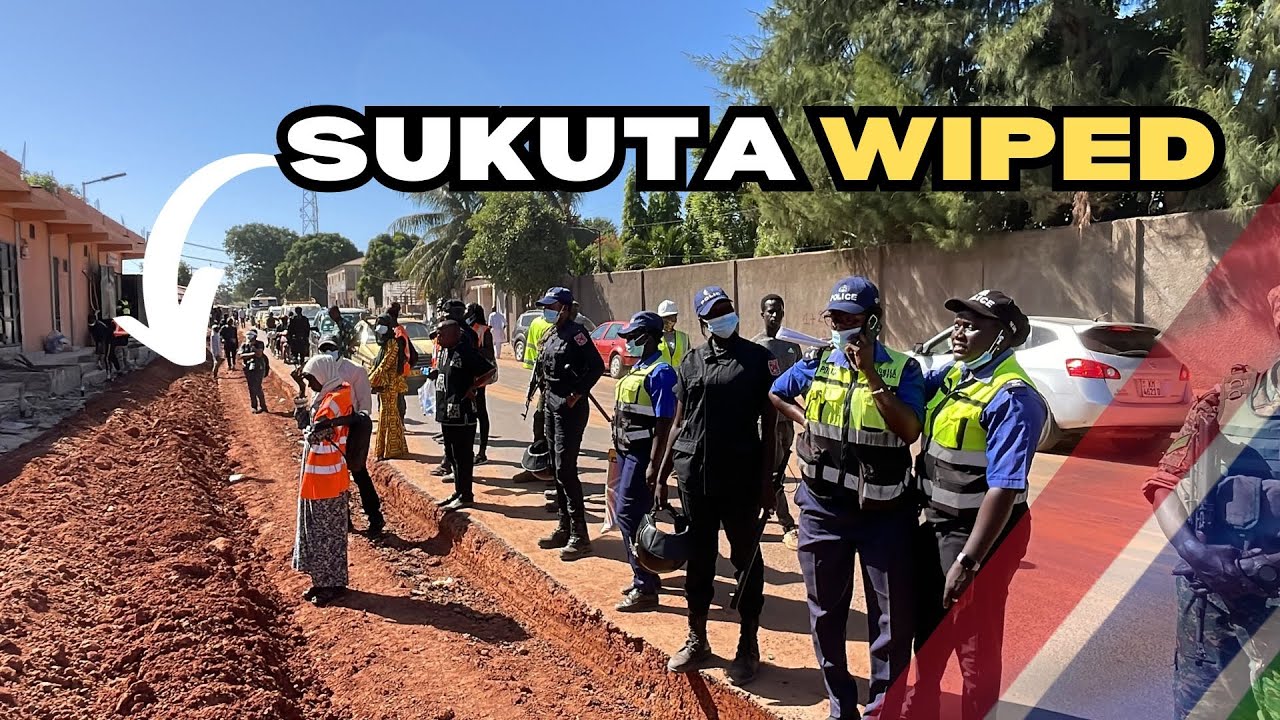 Sukuta has been cleared in Operation Clear The Road in The Gambia