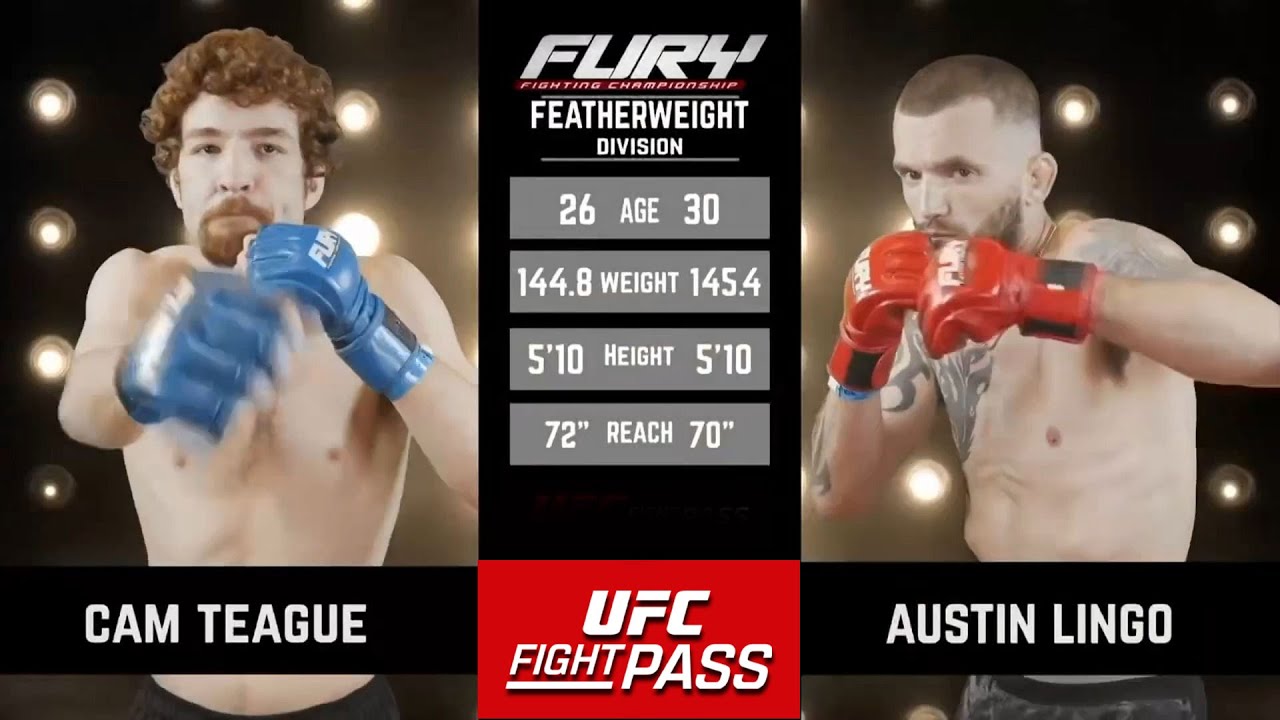 Fury FC 95: Cam Teague vs Austin Lingo | August 2, 2024