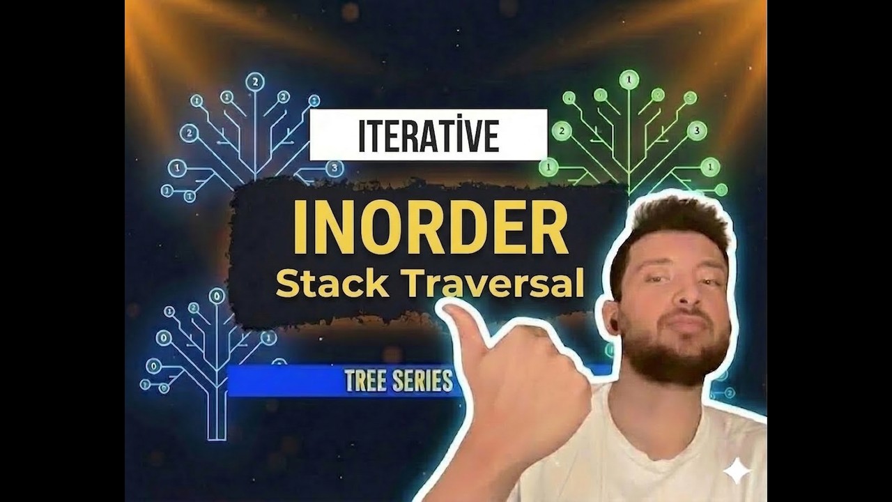 L10. iterative Inorder Traversal in Binary Tree | Java | Stack