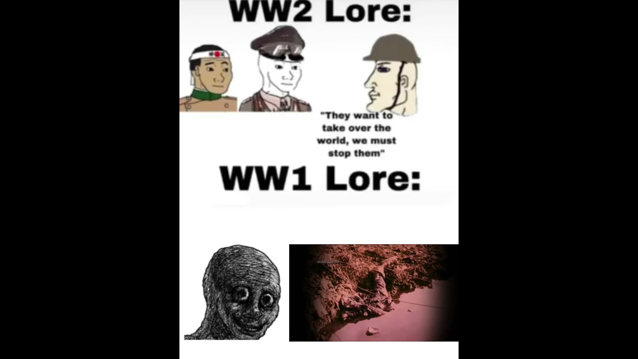 World War 2 lore vs World War 1 lore
