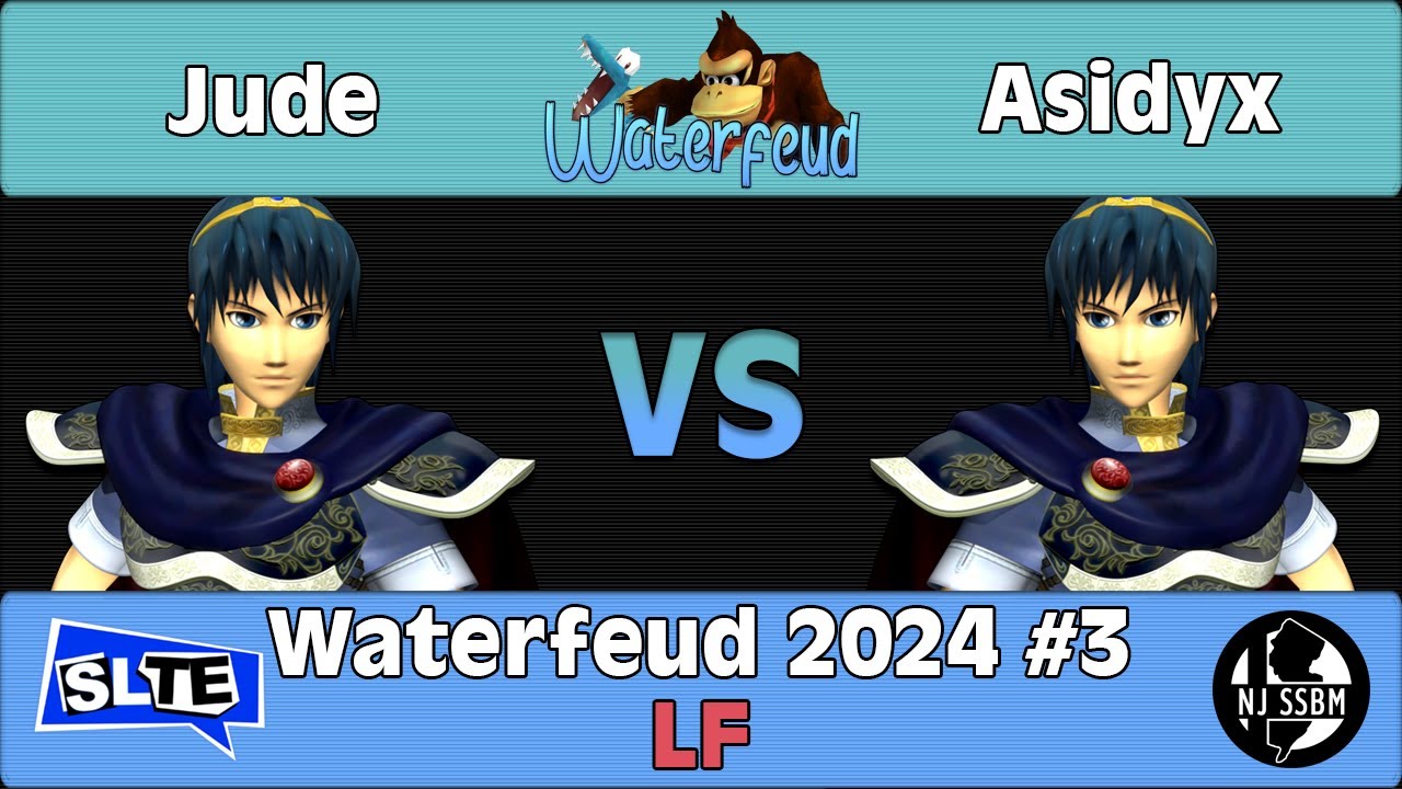 Waterfeud #3: Jude (Marth) Vs. Asidyx (Marth) - LF
