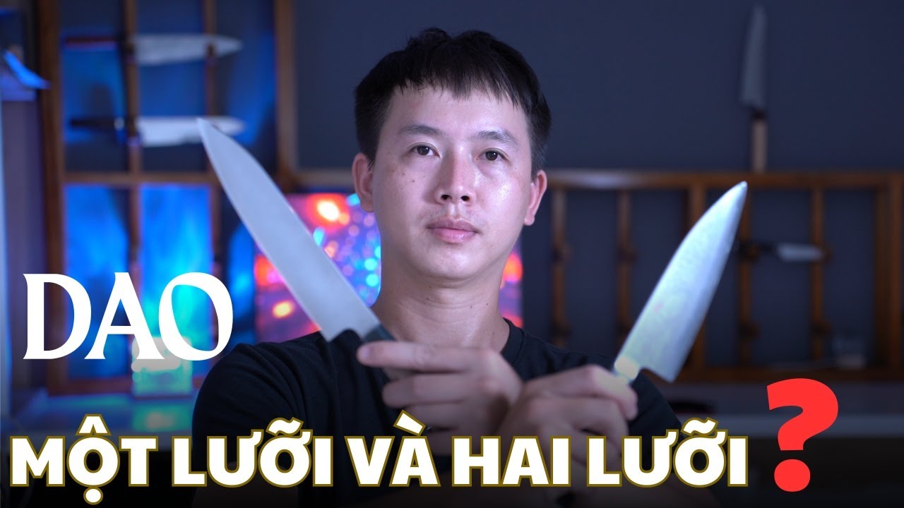 [𝐇𝐀𝐌𝐎𝐍𝐎] Dao Nhật Một mặt lưỡi v&agrave; Dao Nhật Hai mặt lưỡi l&agrave; g&igrave;?