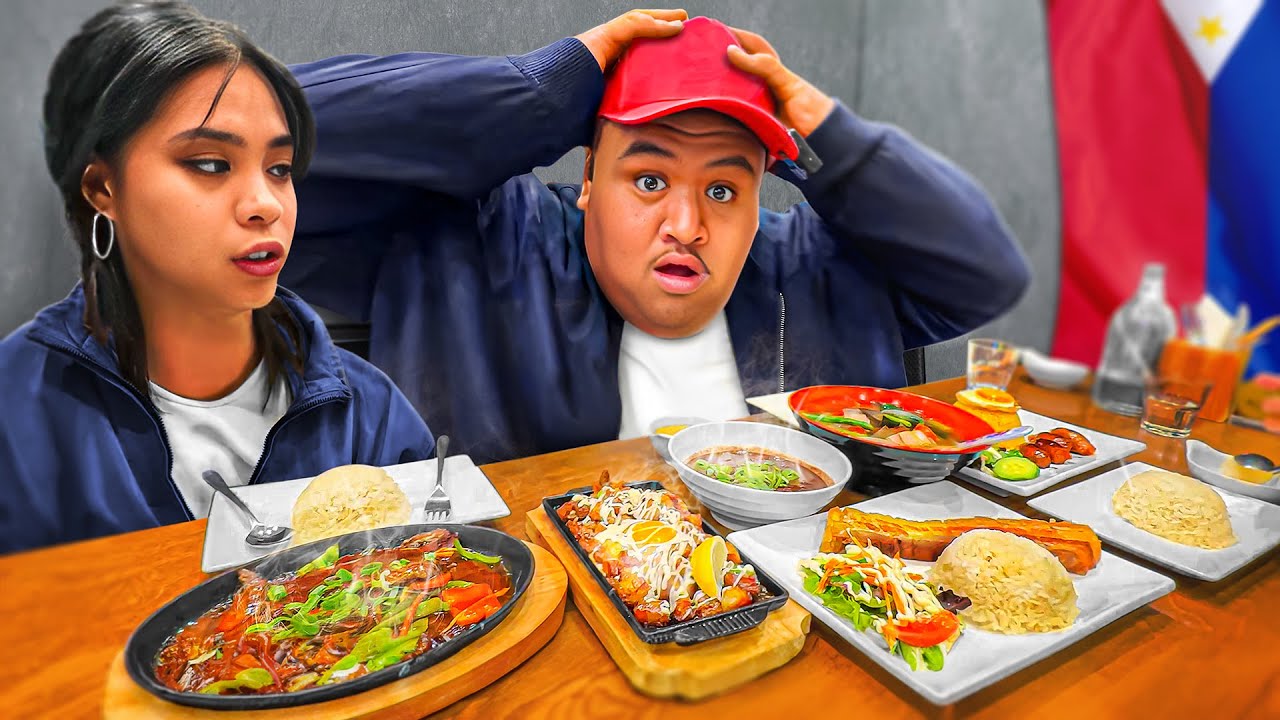 Samoan Tries Filipino Food For the First Time...