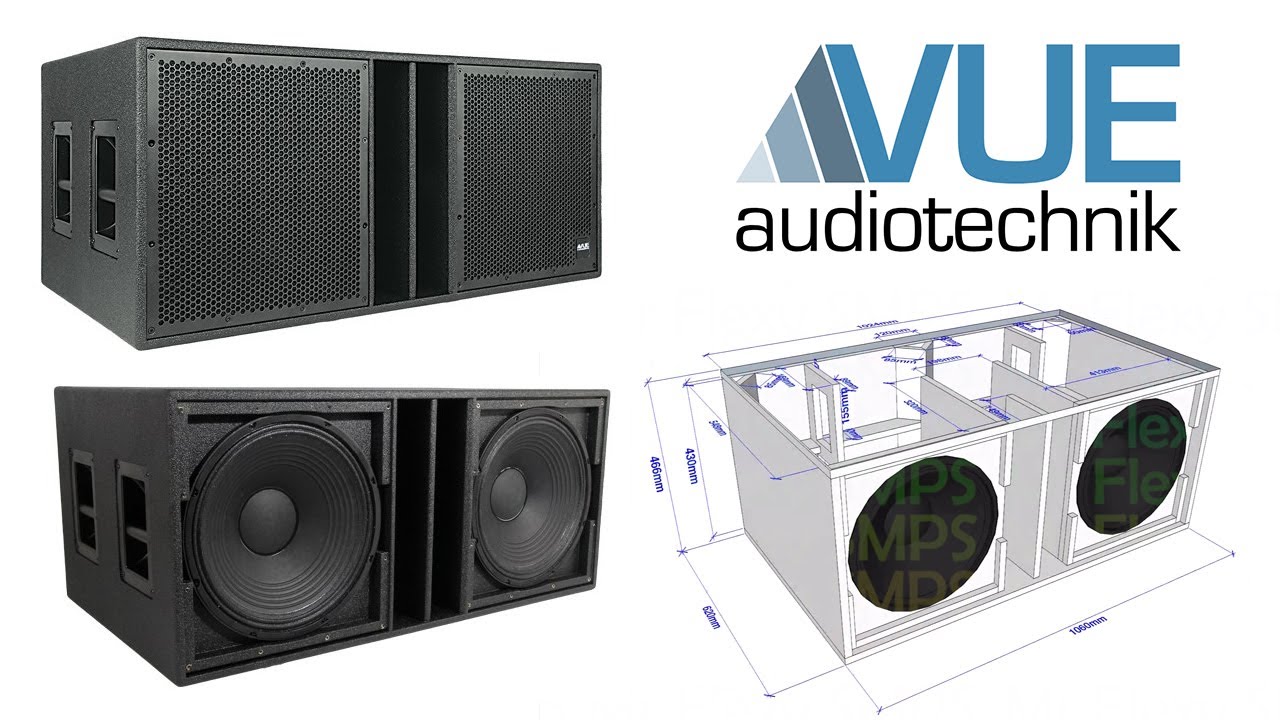 [PLAN] VUE as-215 Dual 15-inch Vented Subwoofer