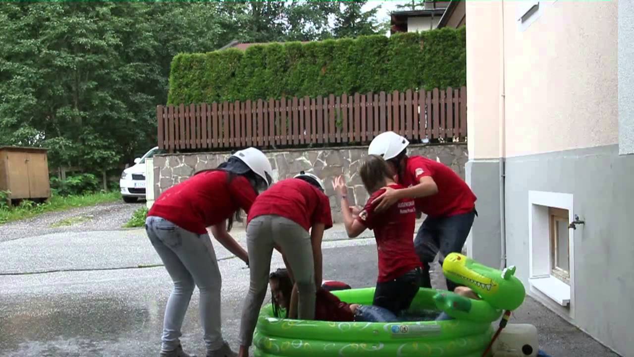 Cold-Water-Challenge Jugendgruppe RK-TUX