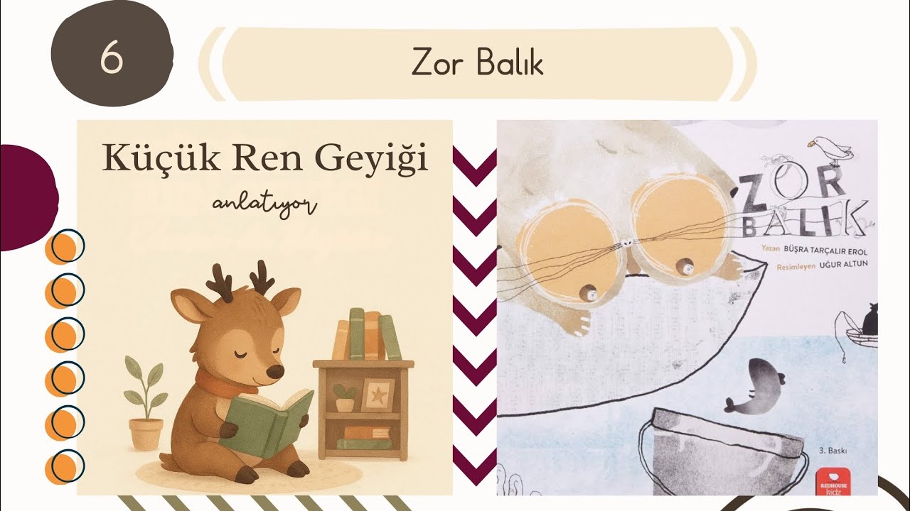 Küçük Ren Geyiği ile Uyku Öncesi Hikaye - Zor Balık | Bölüm 6