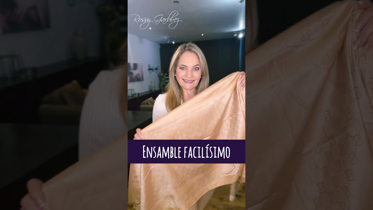 ENSAMBLE FACIL&Iacute;SIMO #quemepongo #rossygarbbez #stylehacks #fashionhack #foulard #pa&ntilde;uelo