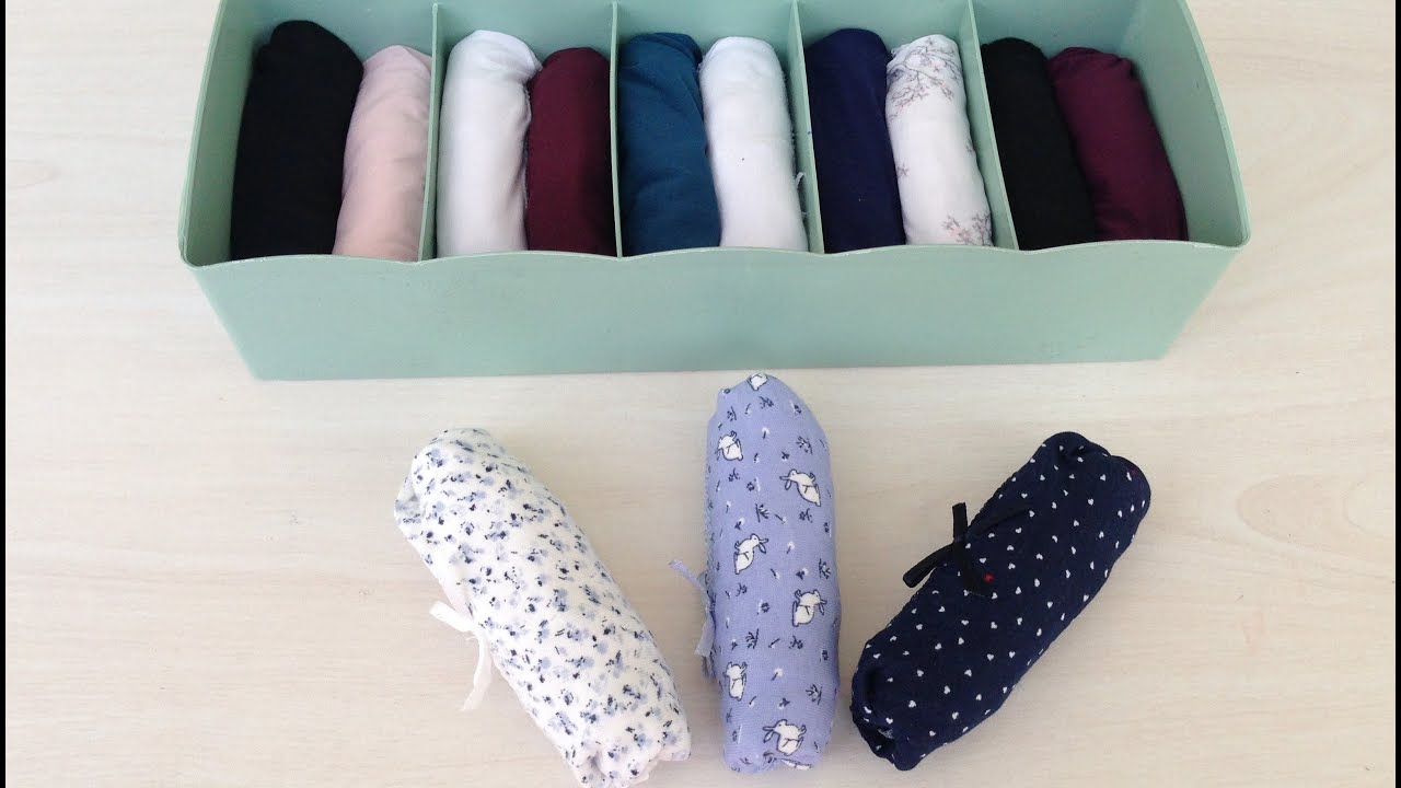 how to fold panties - k&uuml;lot katlama