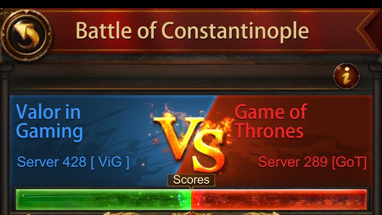 Evony TKR BOC - VIG vs GOT