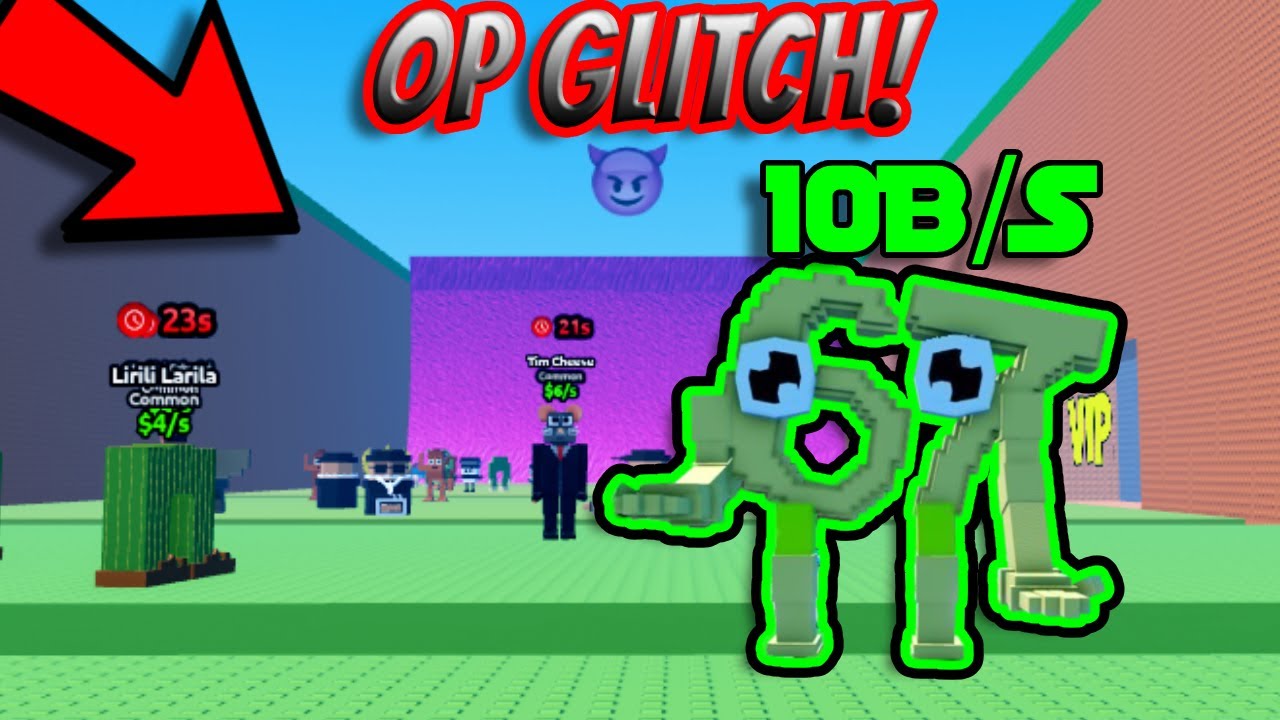 New OVERPOWERED Glitch Found in  Escape Tsunami For Brainrots Roblox!