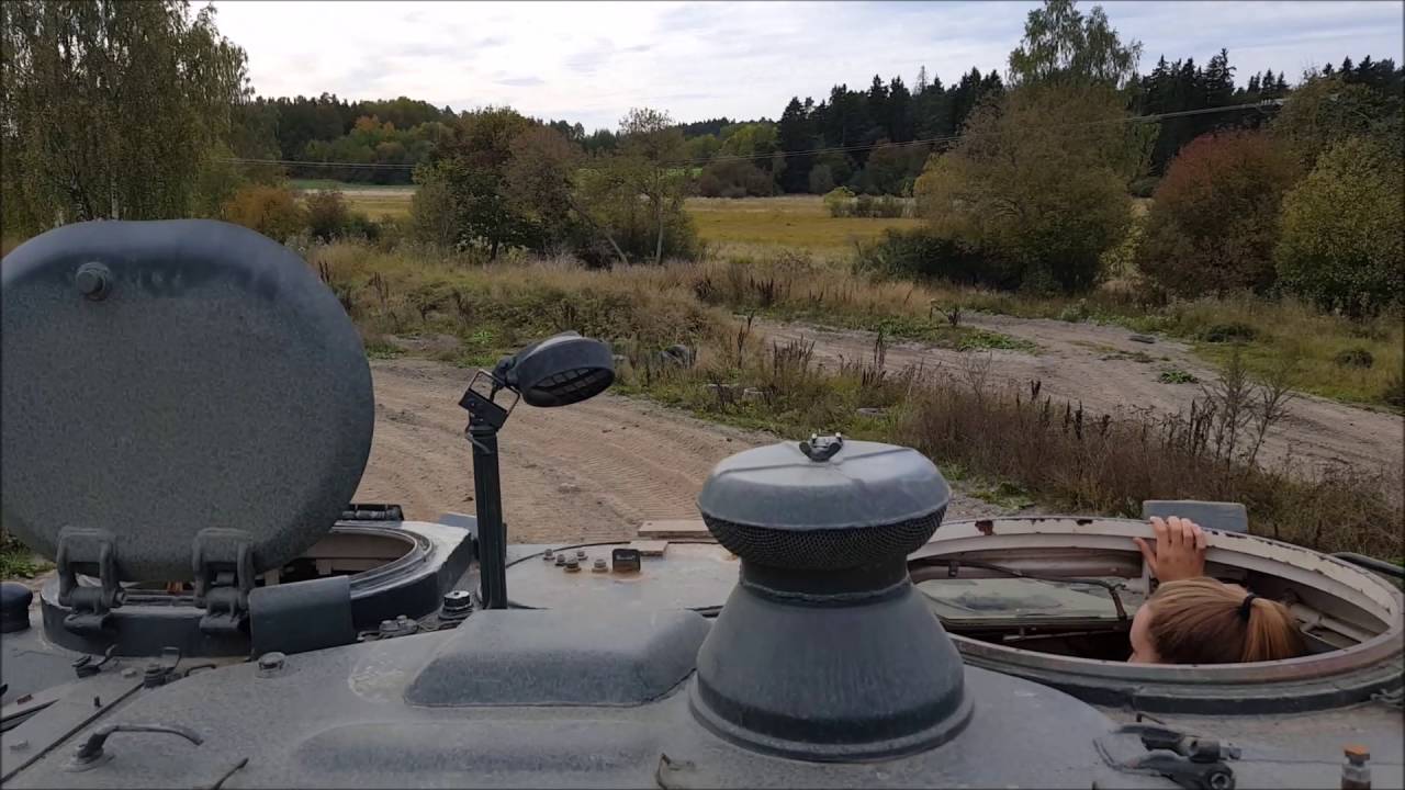Test drive of the PBV401 (MT-LB)