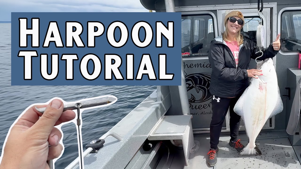 Coastal Alaska Halibut Harpoon Tutorial - Willapa Marine Pacific Halibut Harpoon