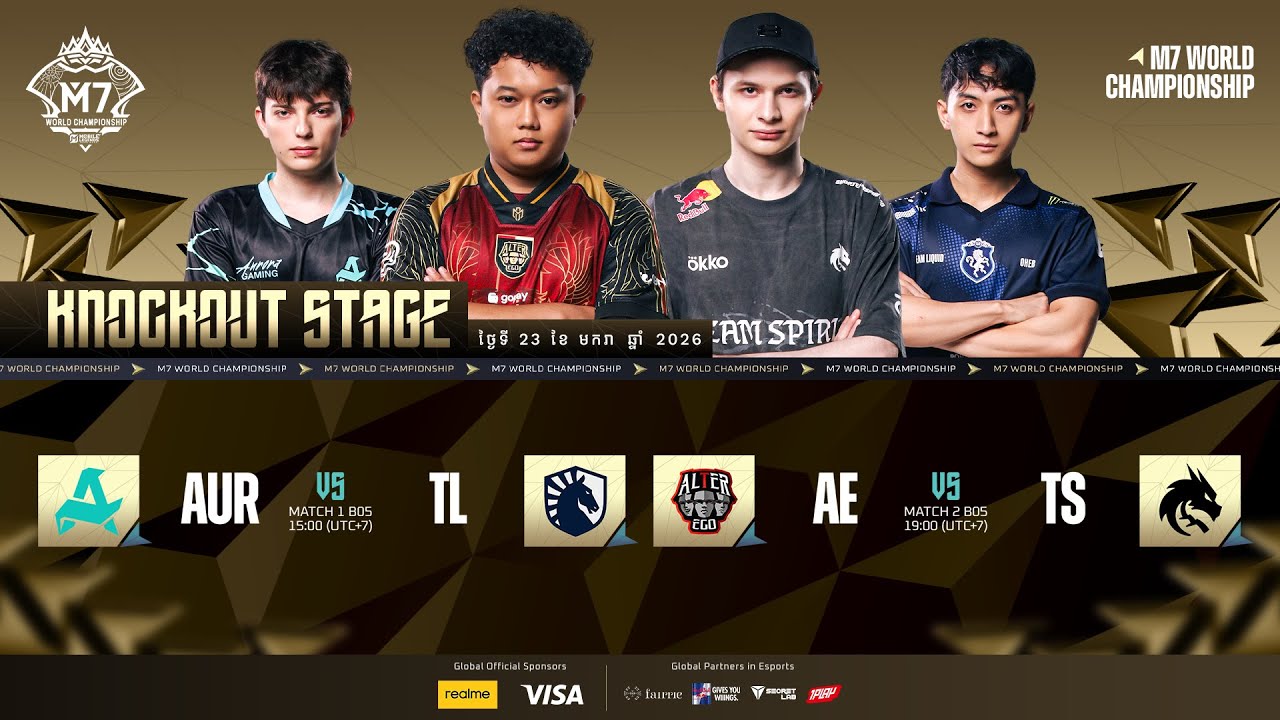 🔴 LIVE | KNOCKOUT STAGE DAY 4 | M7 World Championship | (KH)