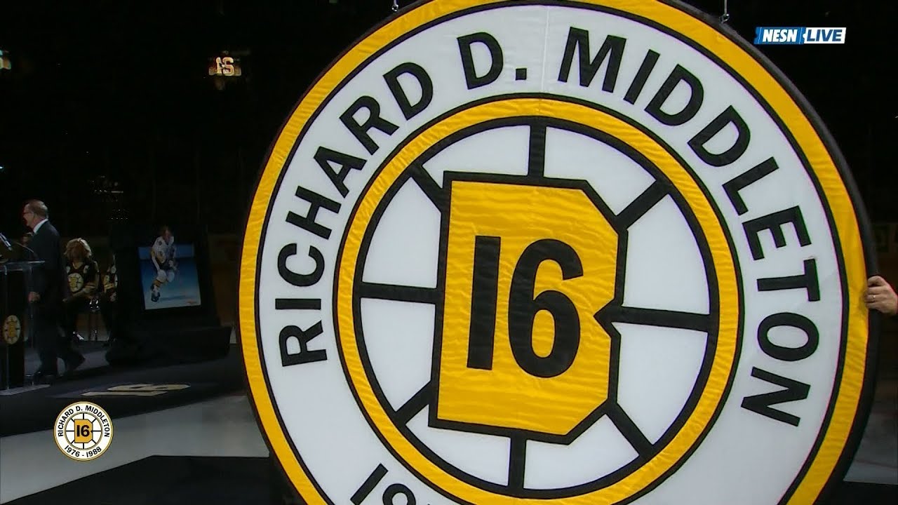 Rick Middleton Jersey Retirement 11/29/18