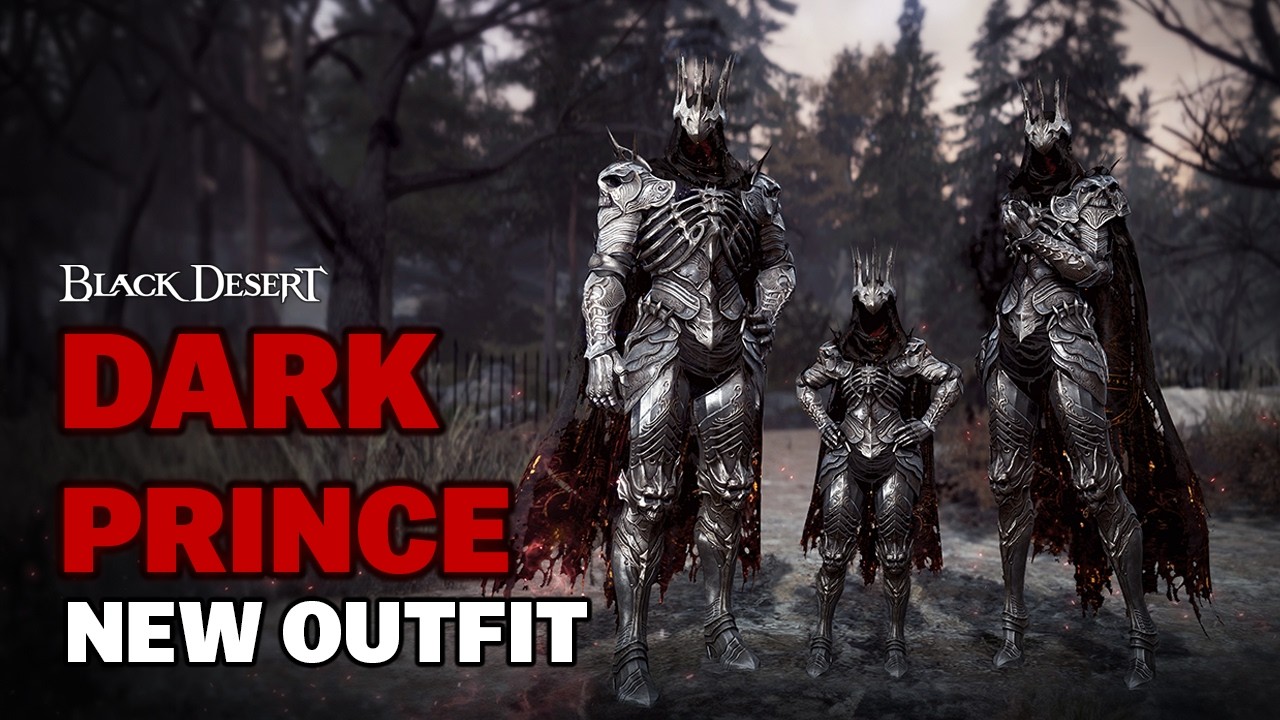 Dark Prince Is INSANE – New Outfit for All Classes