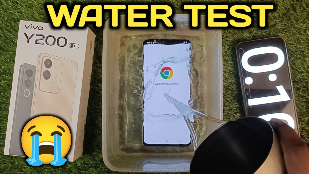 Vivo Y200 5G Water Test | Vivo Y200 Durability Test