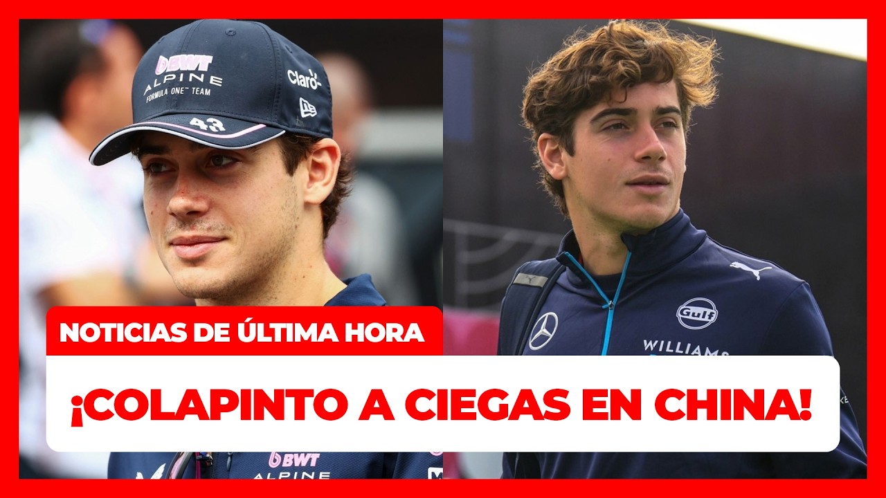 ¡TERROR EN CHINA: COLAPINTO CORRE A CIEGAS EN LA SPRINT RACE SIN NINGÚN ENTRENAMIENTO!