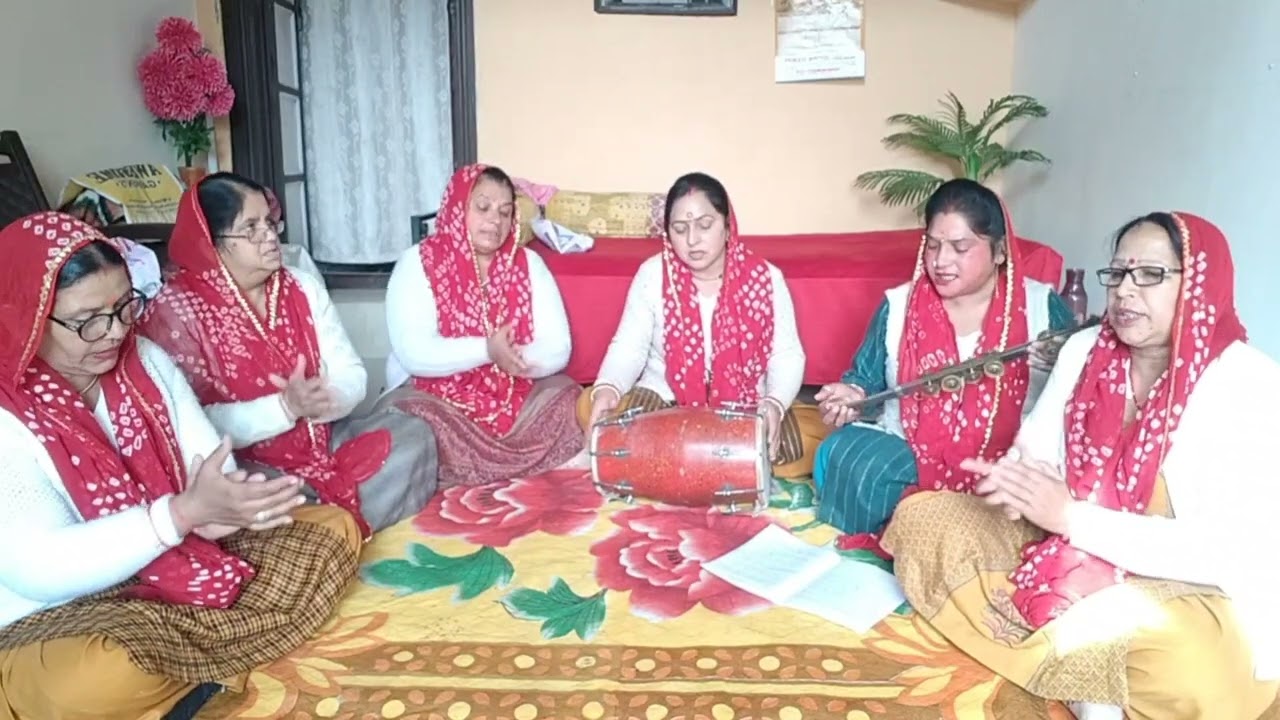 ||Shiv bhajan ||बडी ही अनोखी जंज गौरा दे परौणे दी ||सन्तोष राठौर कीर्तन मंडली बारी मन्दिर  ||🙏🙏