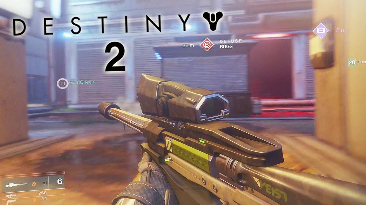 THE DESTINY 2 SNIPER RIFLE