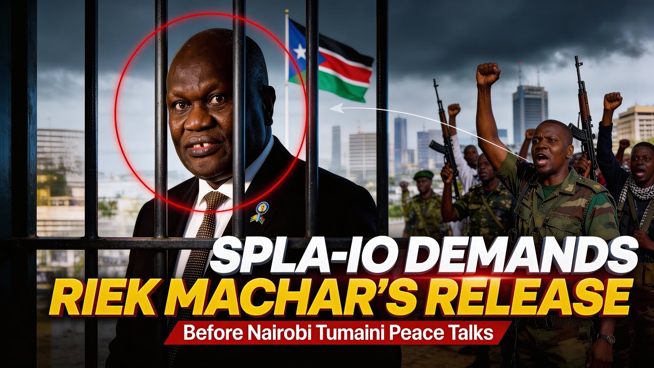 SPLM/A-IO Demands Machar’s release before engagement in Nairobi Peace Talks 