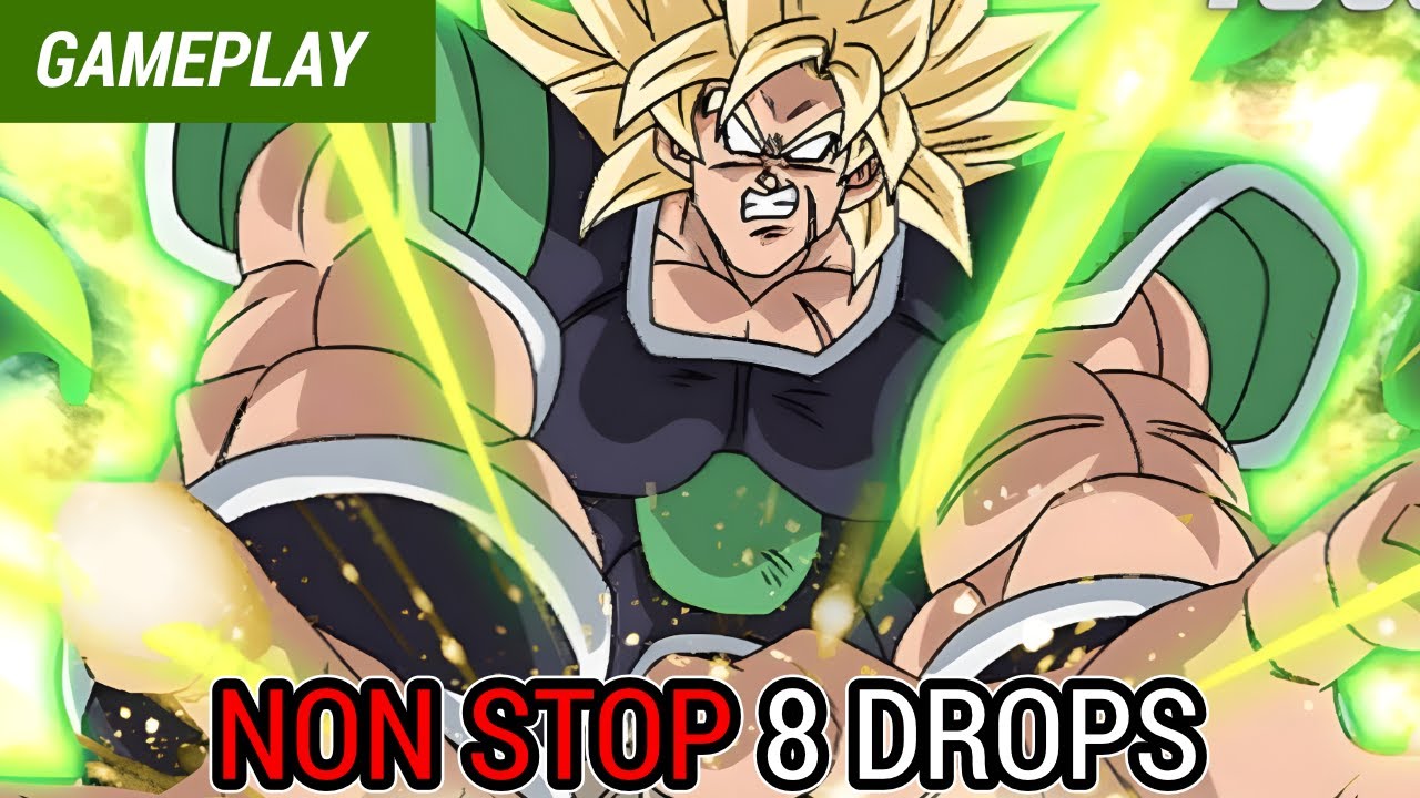 Saiyan Prodigy Gohan VS Font of Rage Broly - DRAGON BALL SUPER FUSION WORLD GAMEPLAY