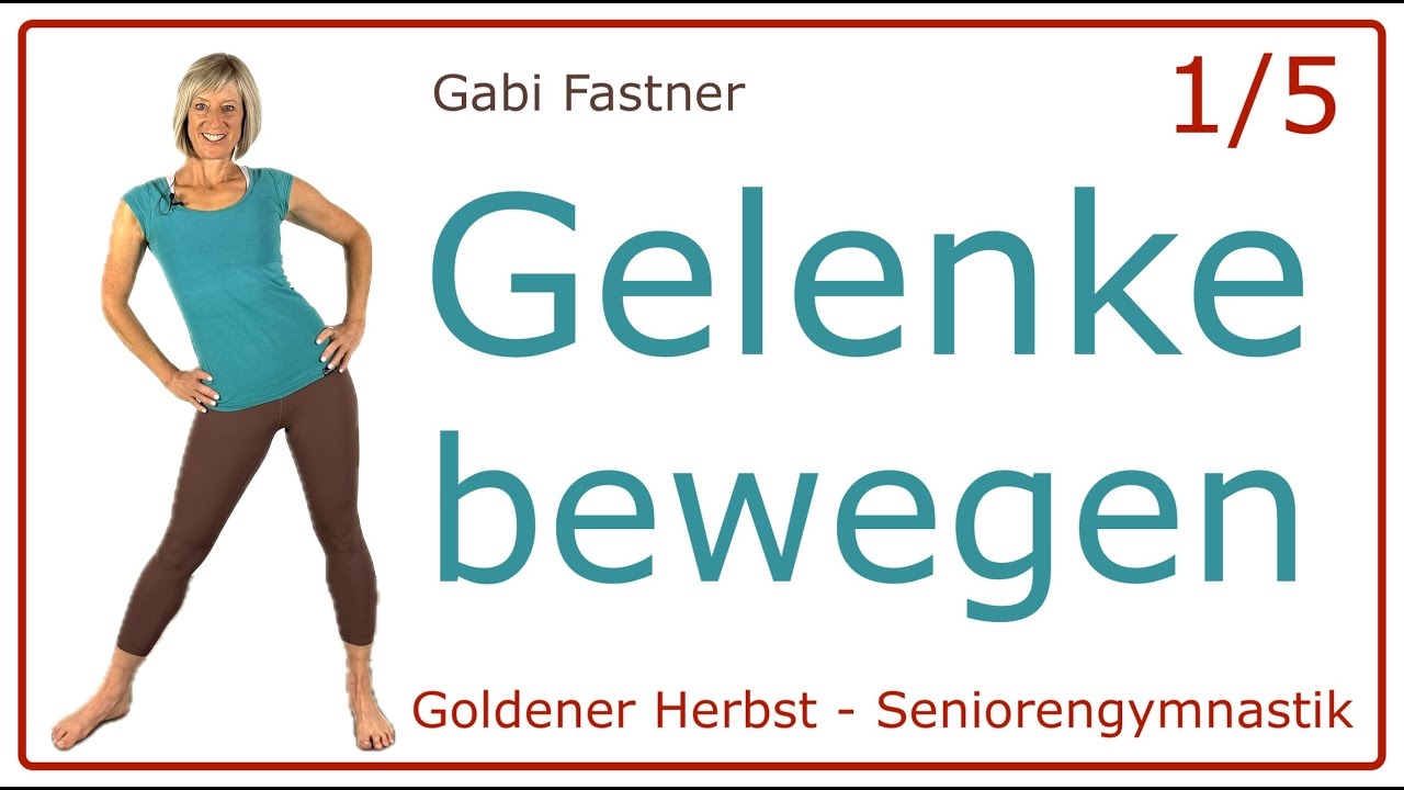 1/5 🍁 16 min. Gelenke | Gesunderhaltung, Schmerzen lindern, mehr Beweglichkeit, o. Ger&auml;te, im Stehen
