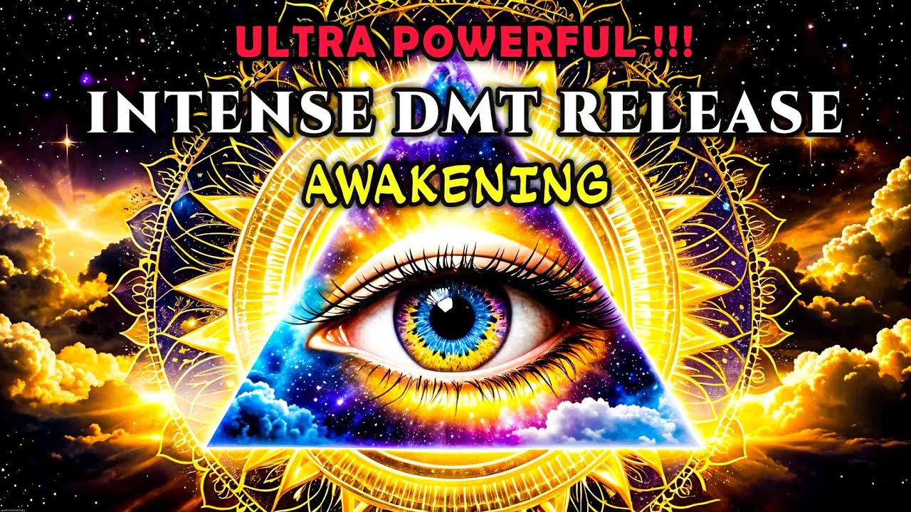 🔥EXTREME DMT RELEASE in Your PINEAL GLAND | Destroy Blockages of The Past (Warning: Very Powerful!)