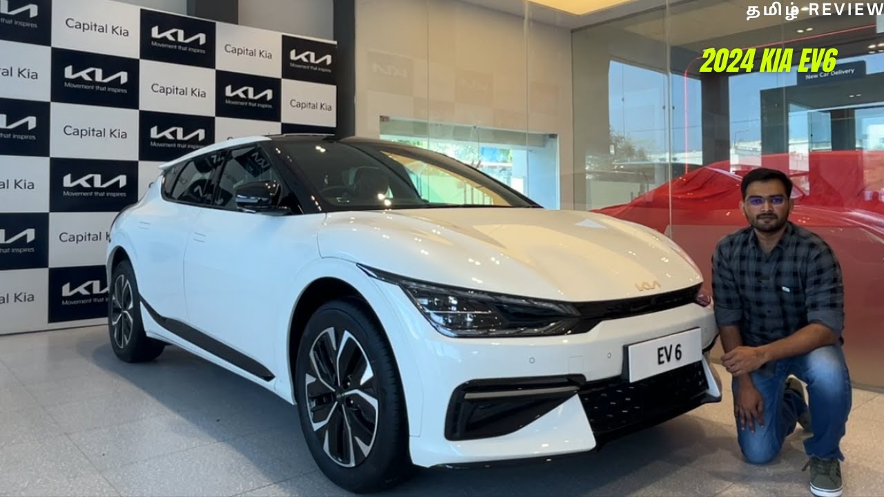 2024 KIA Ev6 Interior Features , Safety , Battery Pack Explained in Tamil | Deep Reviews