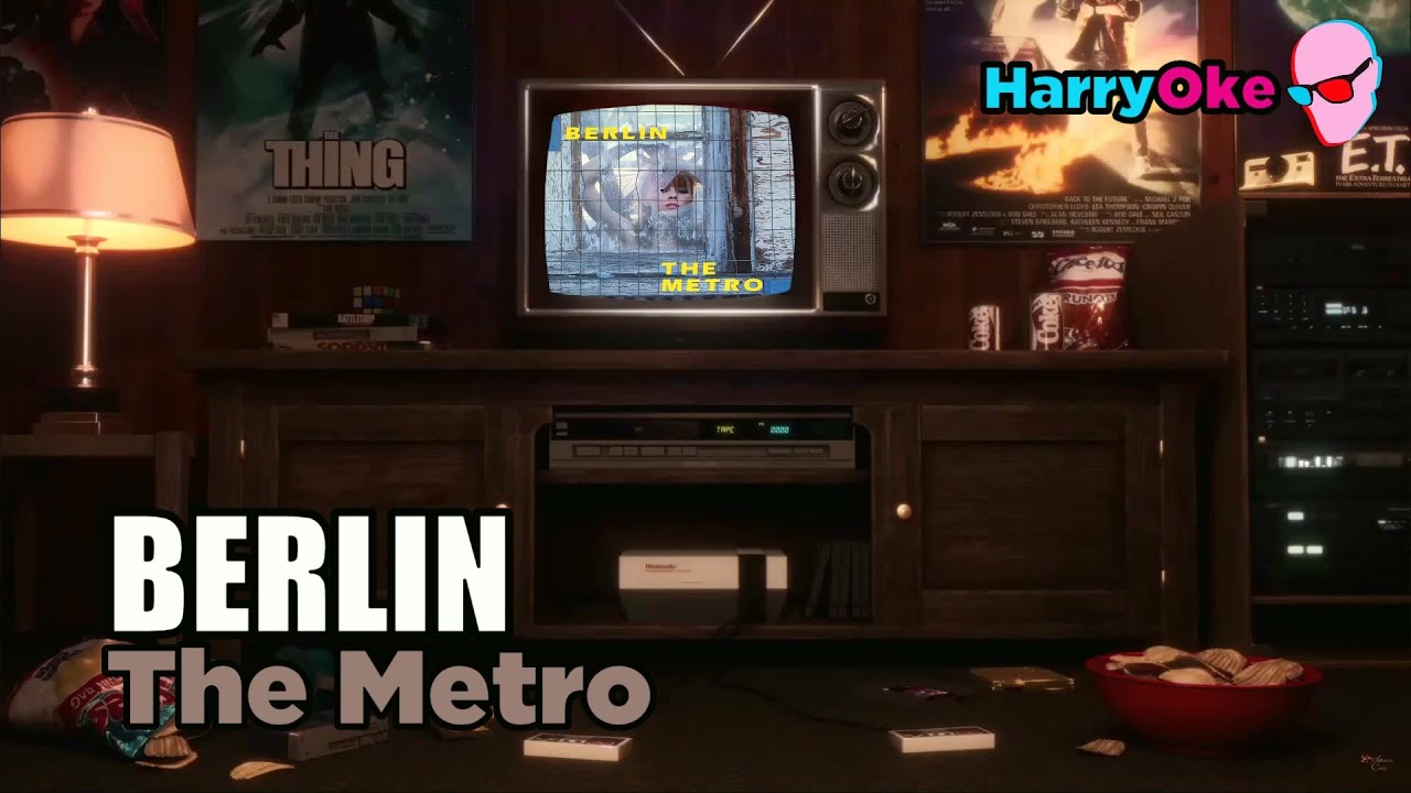 Berlin - The Metro (Karaoke with Lyrics)
