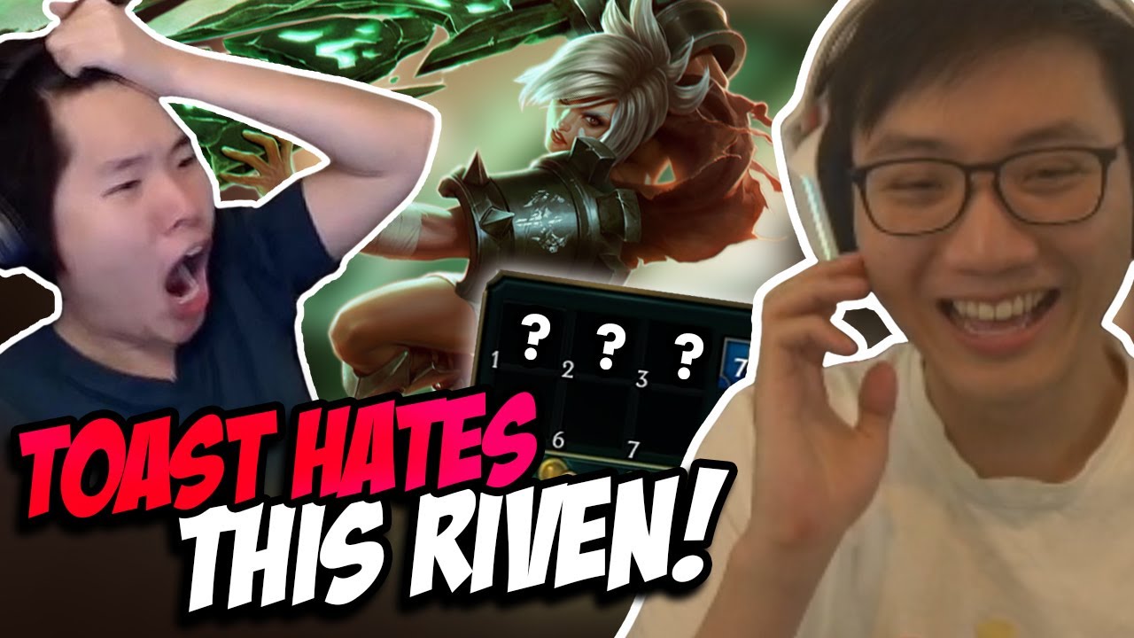 Toast HATES when I do this Riven build...