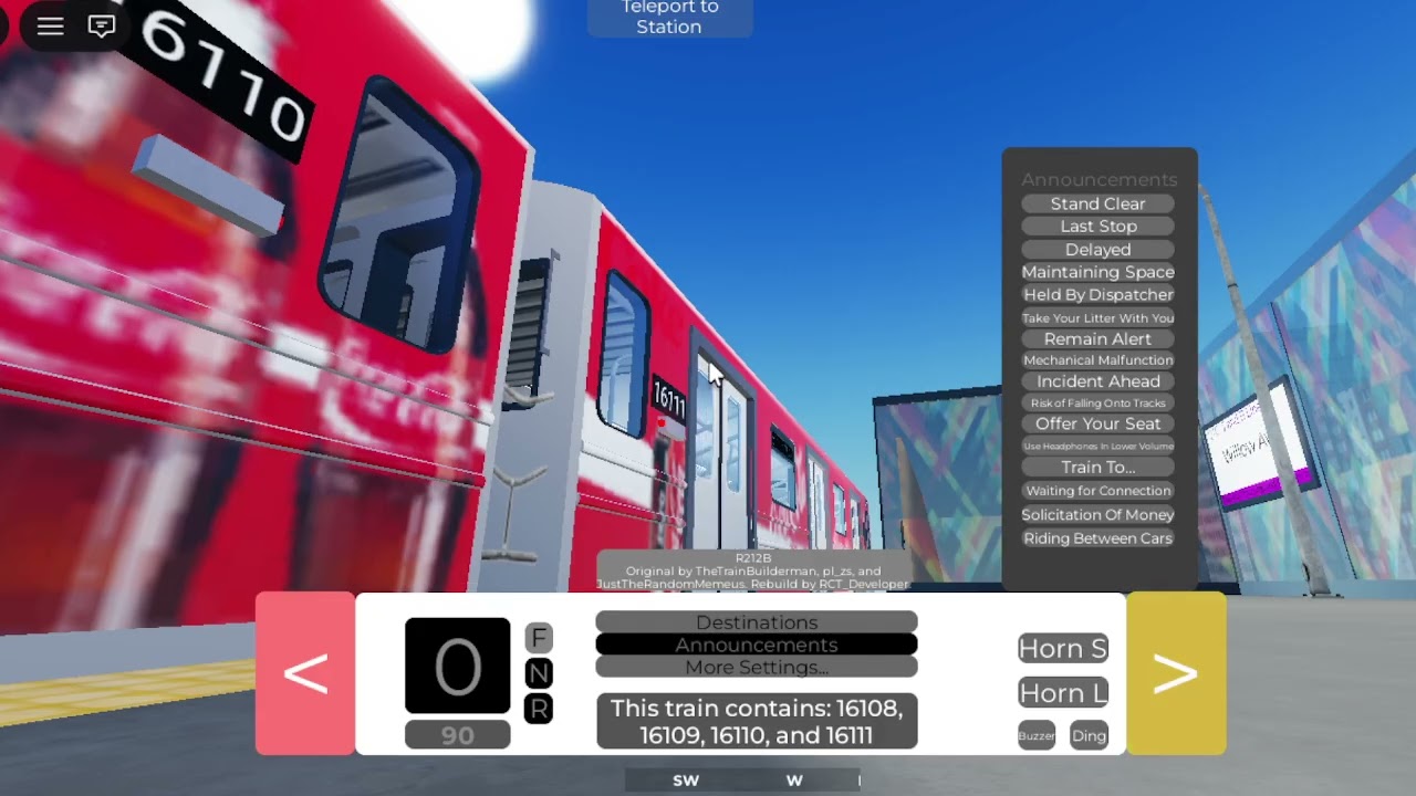 [ROBLOX] R212B Testing on the 11 in QTC's Jumel Blvd Lines but failed...