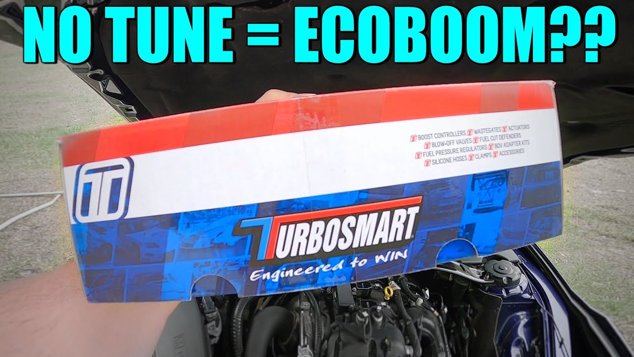What Happens with Wastegate actuator & No  Tune? Mustang Ecoboost Test