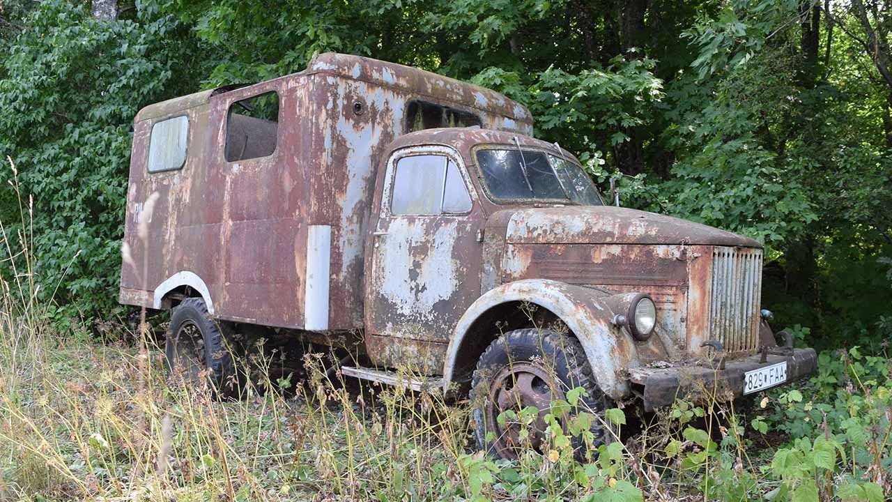 Starting GAZ-51 After 10 Years + Test Drive
