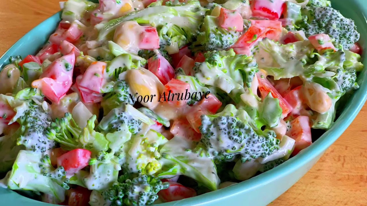 سلطة البروكولي كيتو دايت Keto Broccoli Salad