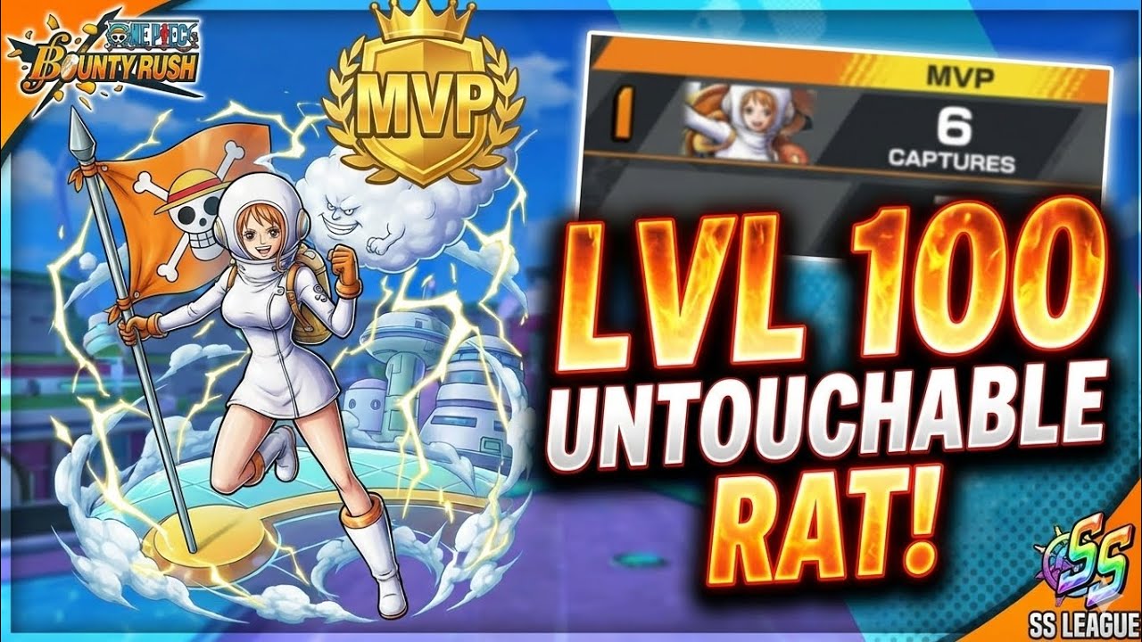 MVP GOD! ⚡ Level 100 Egghead Nami is the ULTIMATE RAT RUNNER!