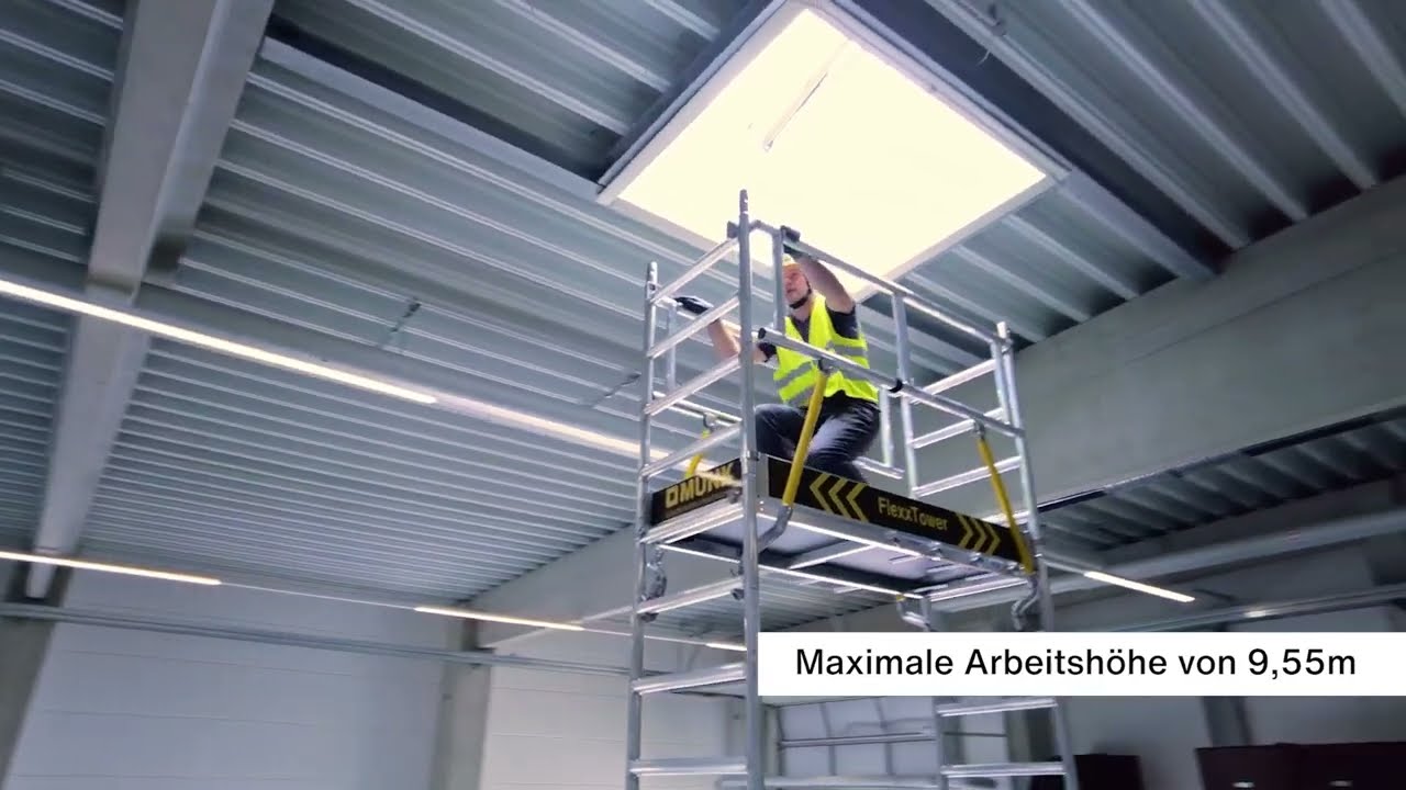 Aluminium Rollgerüst – FlexxTower SGX ergo