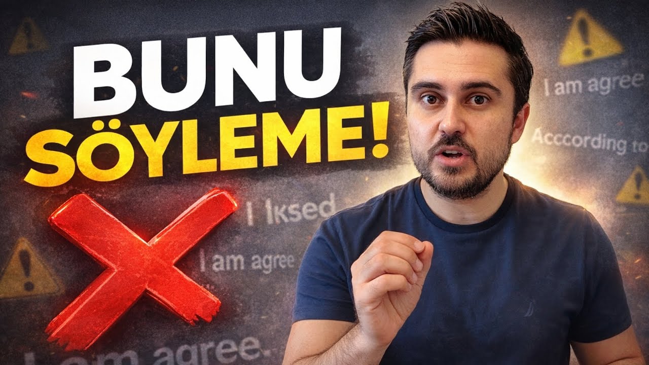 İngilizce Biliyorum Ama Konuşamıyorum Diyorsan Bunu İzle! (10 Kritik Hata)