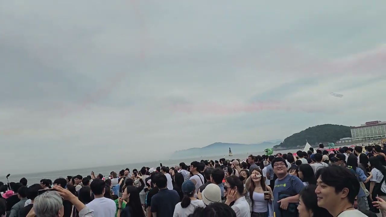 @240713  해운대해수욕장  블랙이글스