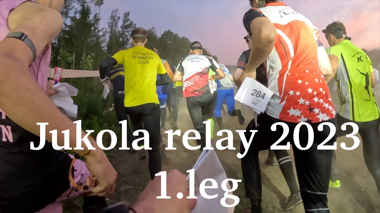 Jukola relay 2023 // 1st leg headcam video with comments