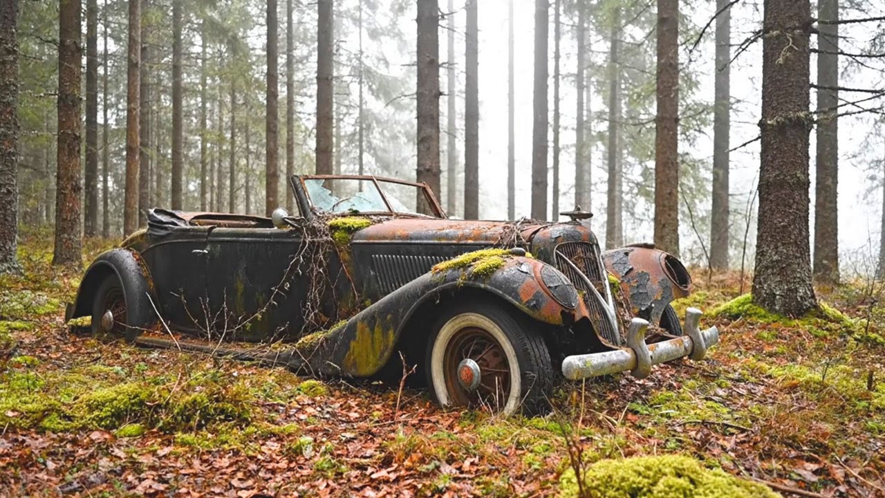 Why Was This 1930s Roadster Left to Die Deep in the Forest? The Truth Is Chilling…