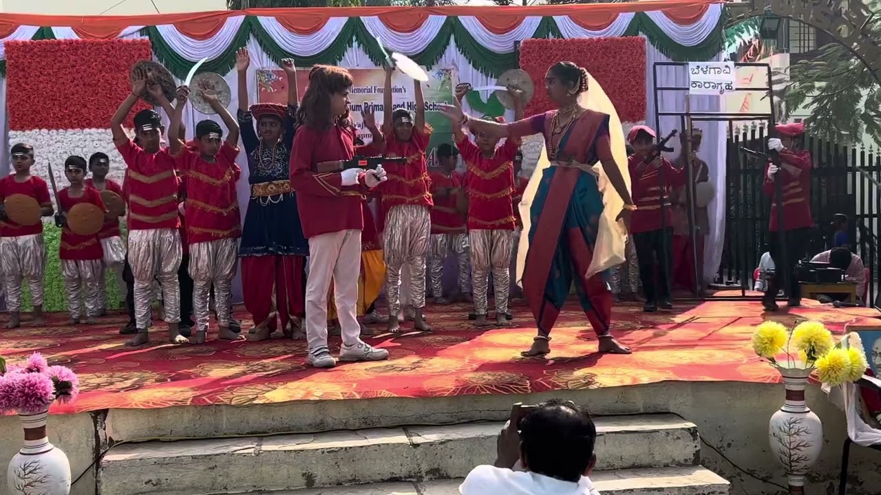 Sangolli Rayanna dance performance