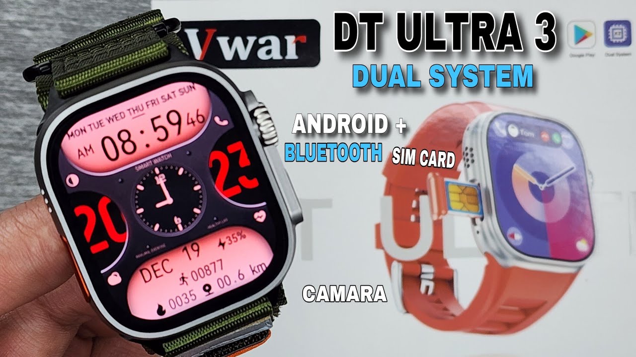NEW DT ULTRA 3 DUAL SYSTEM + CAMARA AND GOOGLE PLAY