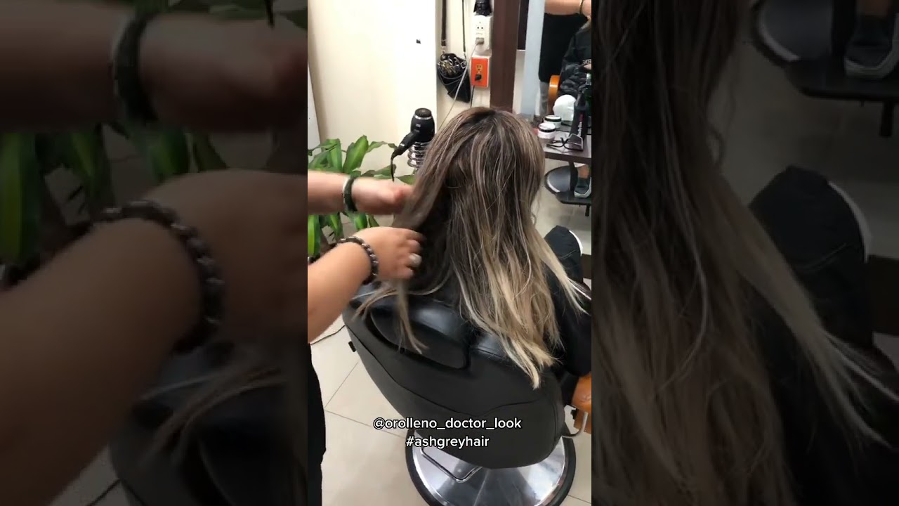 ash Grey Hair Color