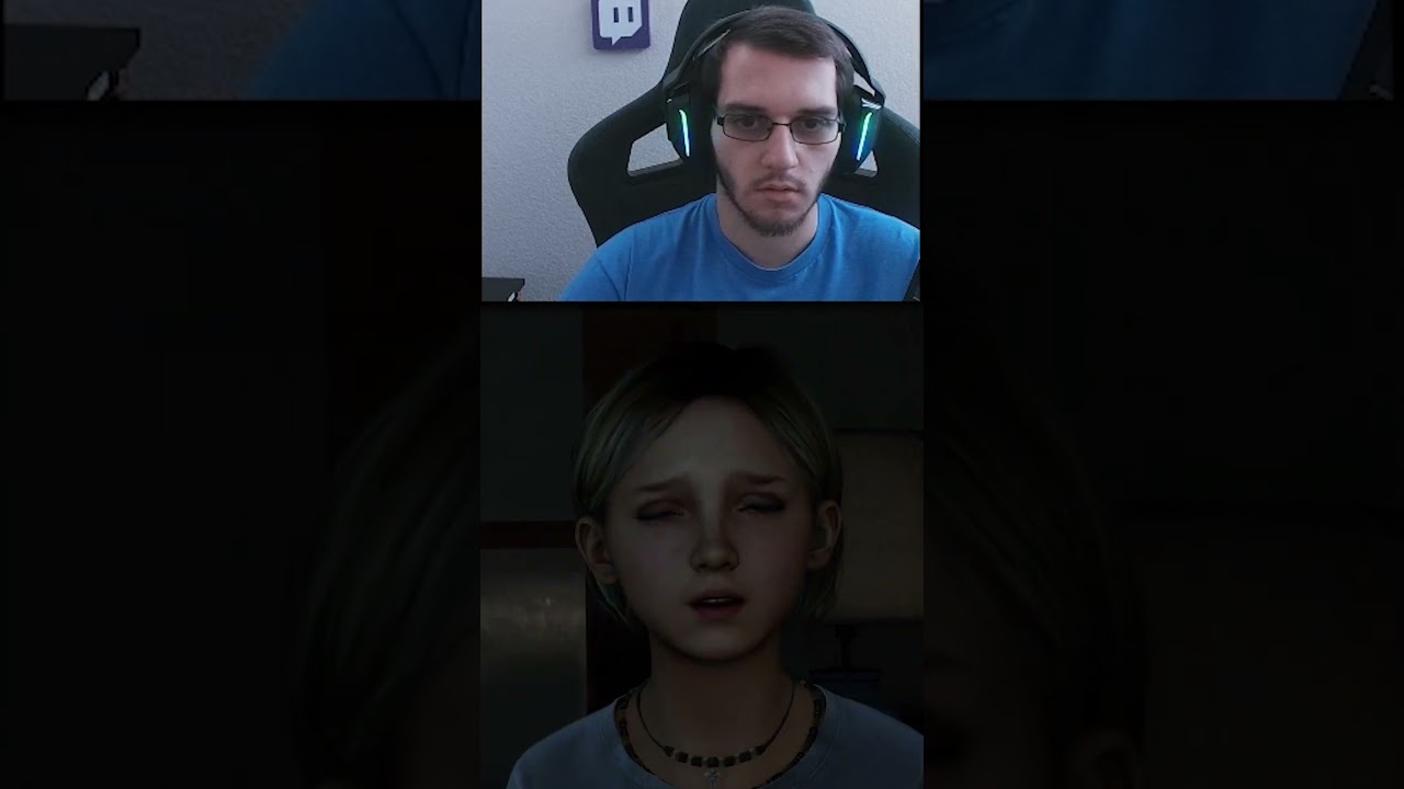 LAST OF US REMASTERED SCARE  #lastofusremastered #ps5gameplay