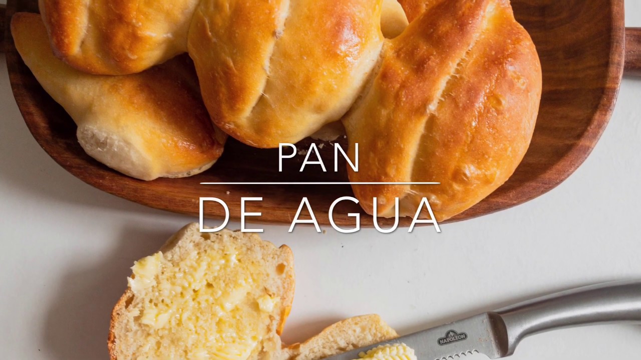C&oacute;mo hacer PAN DE AGUA a mano sin m&aacute;quina - dominicanos - receta